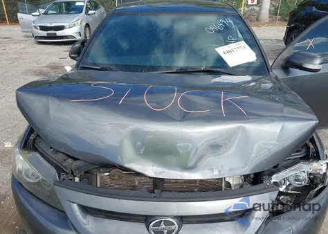 2013 Scion Tc из США, поврежденный, VIN JTKJF5C77D3046494